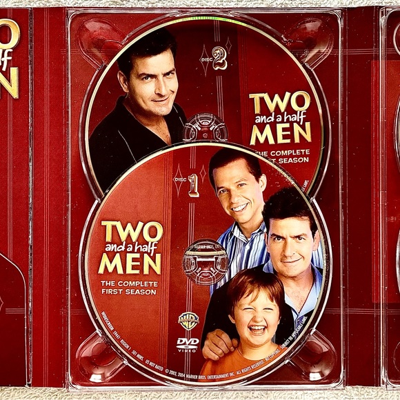 A NEW 4-DVD SET OF THE 1ST FULL SEASON OF TWO & 1/2 MEN! - Picture 7 of 9